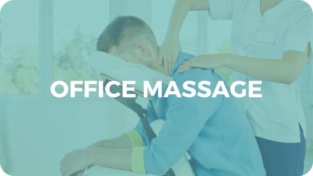 Office massage pop up london